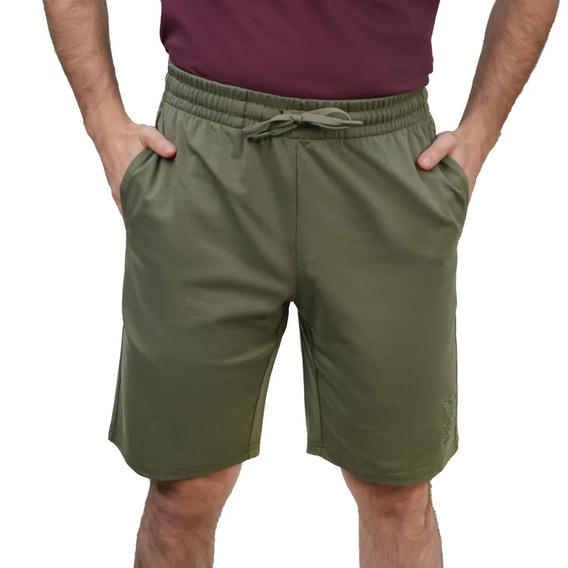 GIORDANO Men's Regular Fit Shorts: Cotton Knit